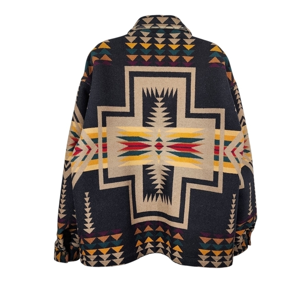 PENDLETON WOOL BLEND HIGH GRADE WESTERN WEAR JACKET - Picture 3 of 11
